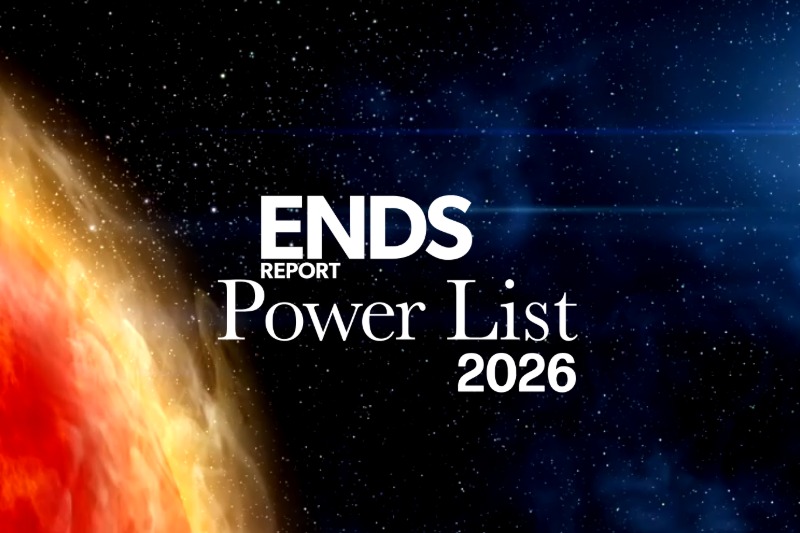 Hundreds of entries, an expert panel, a diversity lens: How we made the ENDS Power List 2026