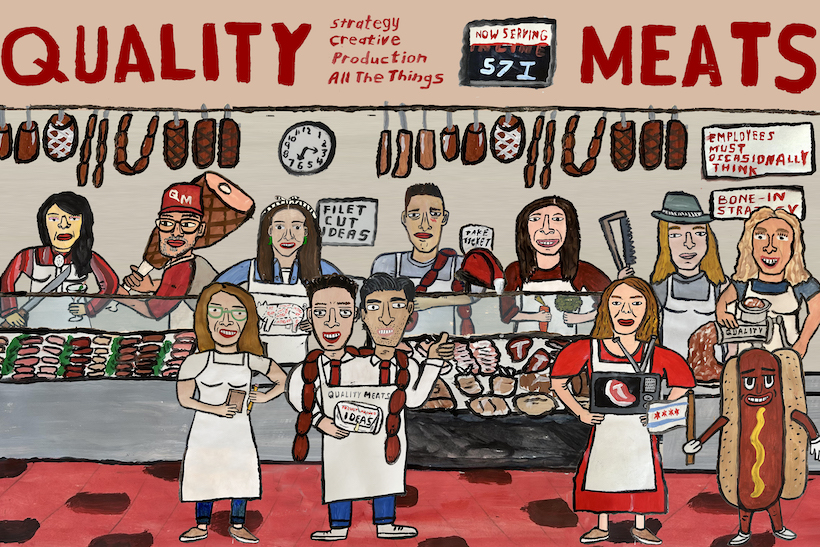 Why creative agency Quality Meats waited three years to hire a core team