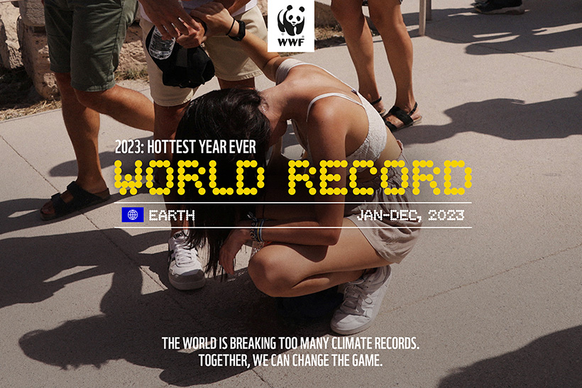 World Wildlife Fund spotlights global climate records in Olympics campaign