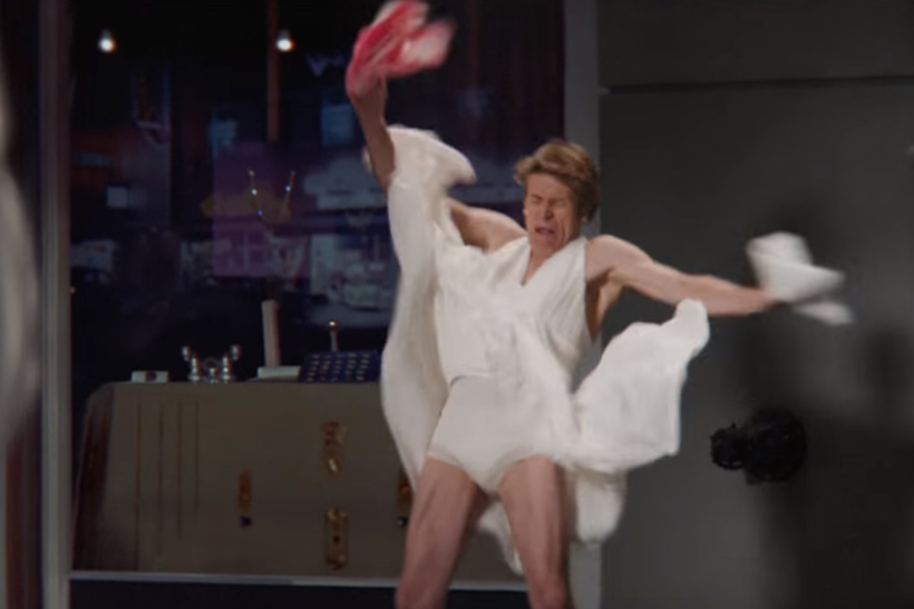 Willem Dafoe Channels Marilyn Monroe In Snickers Super Bowl Spot