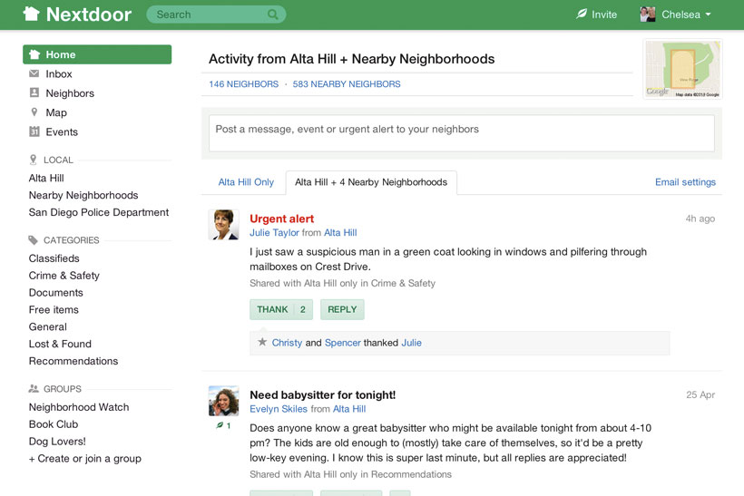 Nextdoor The Biggest Social Network You Ve Never Heard Of