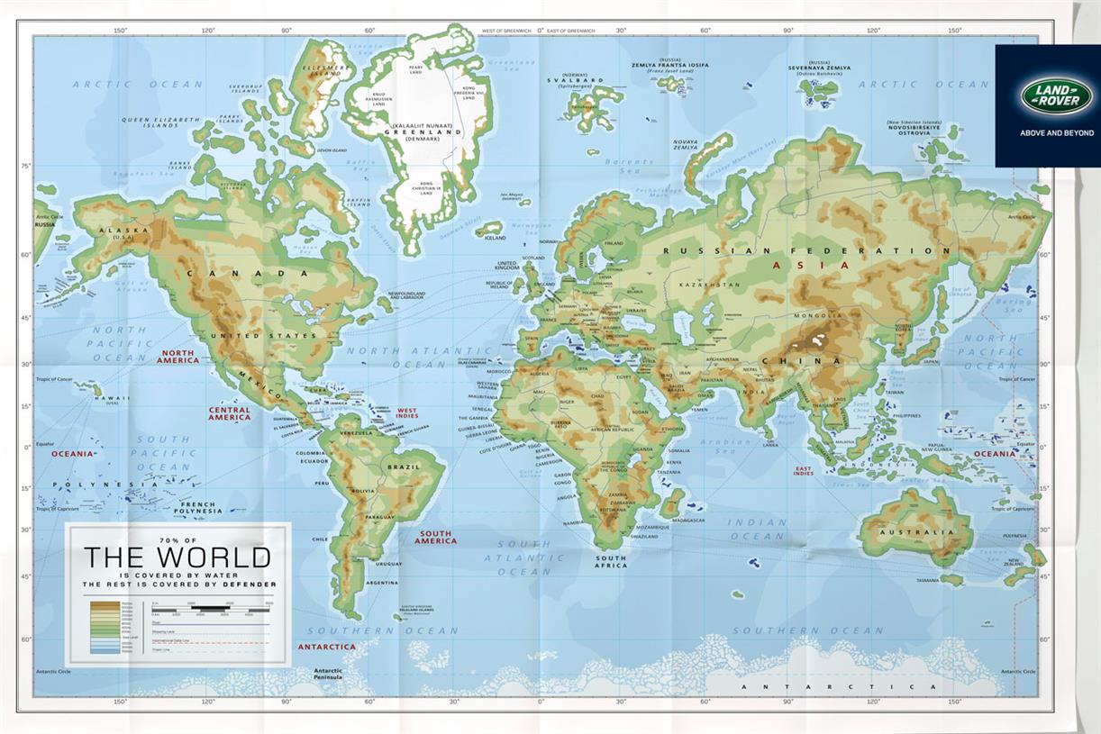 Land Rover Map Update Land Rover "Map" By Rkcr/Y&R | Campaign Us