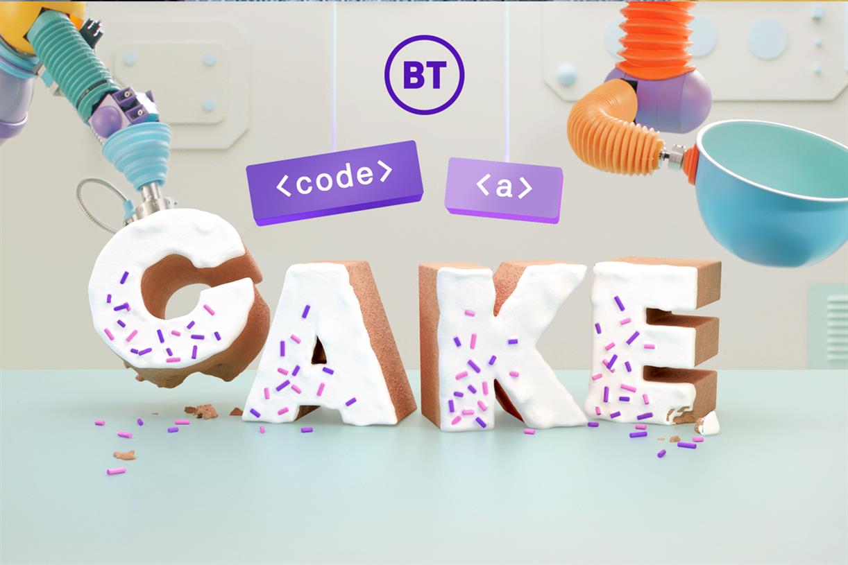 BT "Code a cake" by AnalogFolk
