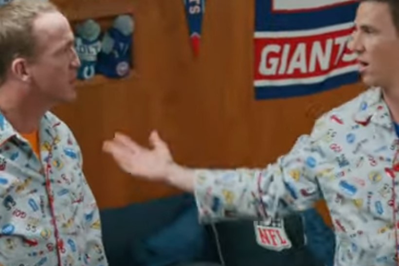 Manning brothers play up sibling rivalry in FritoLay Super Bowl spot