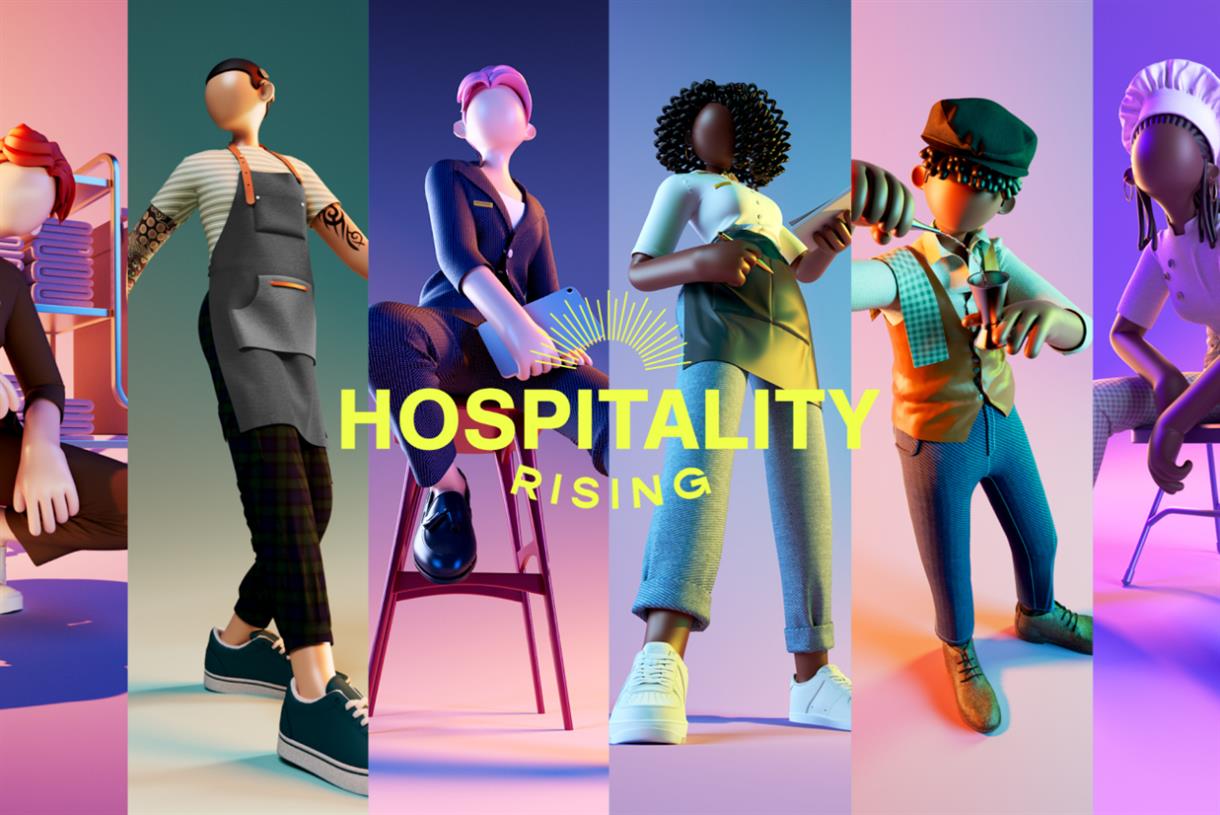 Hospitality Rising "Rise fast. Work young" by Forever Beta - Campaign US