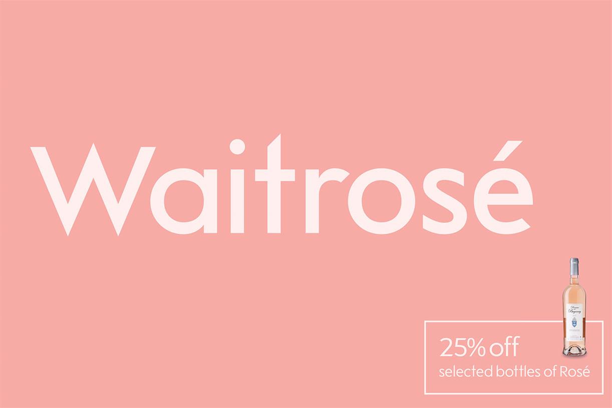 Waitrose "Waitrosé" by Adam & Eve/DDB