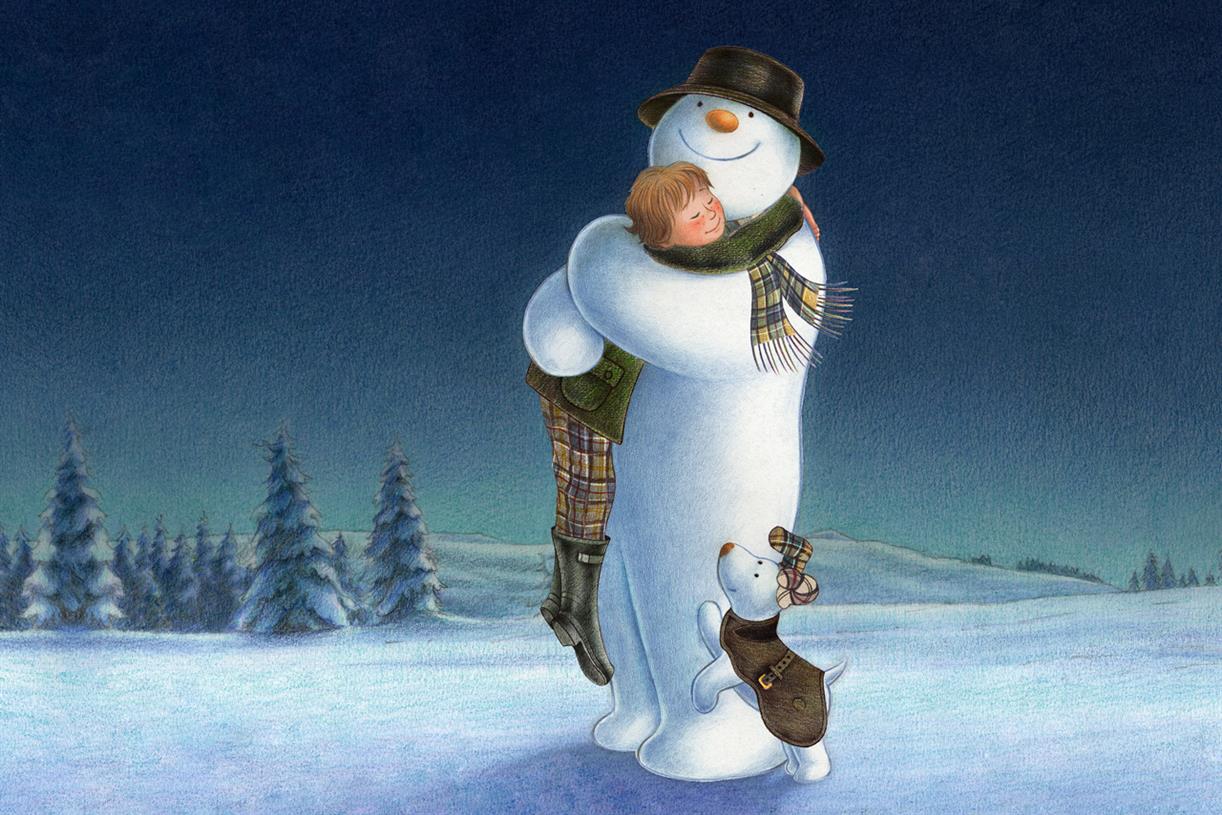 barbour snowman top