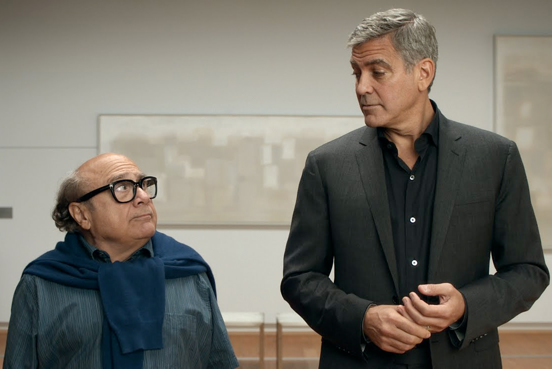 George Clooney teaches Danny DeVito how to drink coffee as Nespresso s U.S. envoy Campaign US