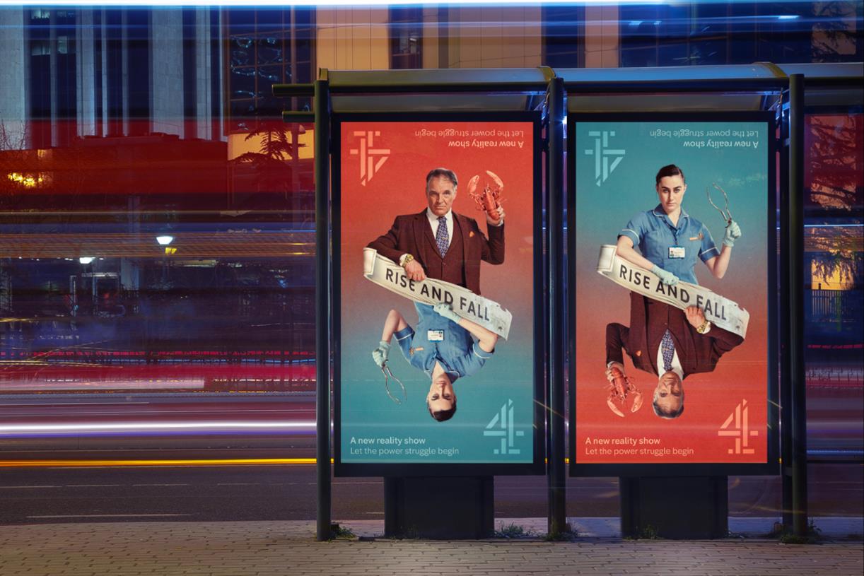 Channel 4 "Rise and Fall" by 4Creative Campaign US