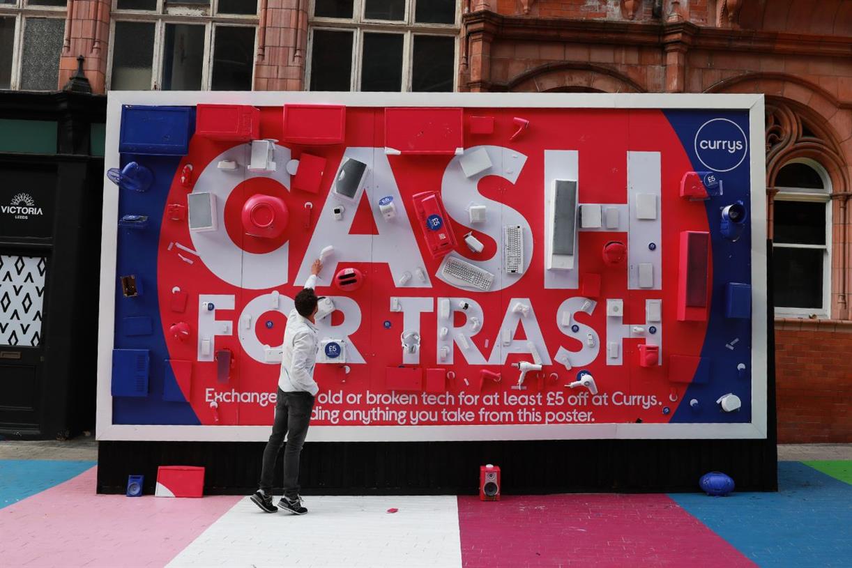 Currys "Cash for trash" by Abbott Mead Vickers BBDO