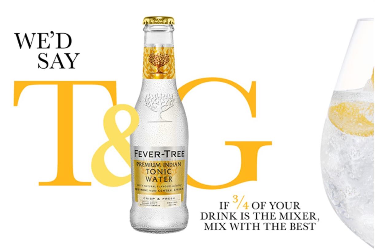 FeverTree "We'd say T&G, not G&T" by Motel