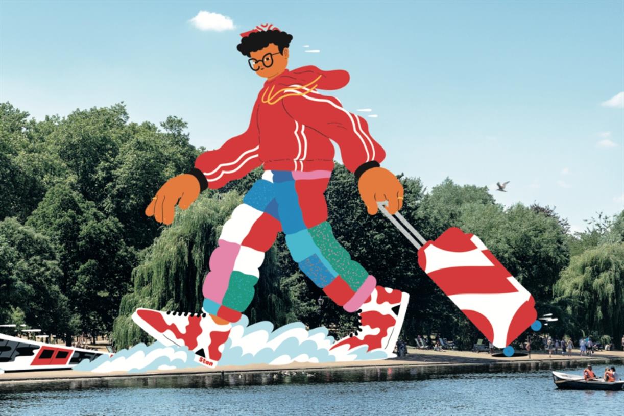 Stansted Express "It's faster by train" by Atomic London Campaign US