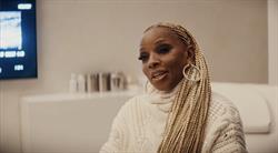 Screenshot of Mary J. Blige from Hologic's campaign