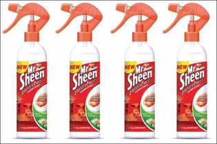 Reckitt Benckiser: launches Mr Sheen Express Mist household cleaner