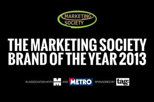 Marketing Society: Brand of the Year 2013