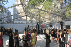 Owen Brown provides temporary structures at Glamour Awards