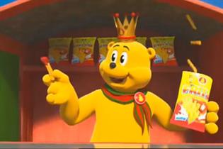 Pom-Bear: the Intersnack brand launched a 3D cinema ad last year