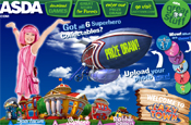 Asda: launches LazyTown site