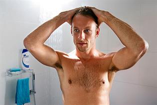 Head and Shoulders: Jenson Button models for the brand