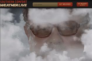 Southern Comfort: latest campaign features the comfortable weather guy site