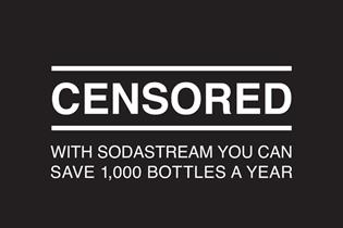 SodaStream: print campaign hits out at ban on TV ad