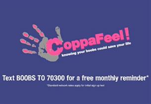 Coppafeel! launch What Normal Feels like campaign: Describe your boobs. Go  on, don't be shy.