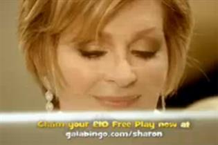 Gala Bingo: Sharon Osbourne stars in 2006 TV campaign