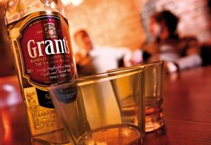 Grant's Whisky: sponsoring ITV4 programming including 'Minder'