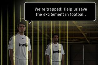 Bwin: online game features Real Madrid stars