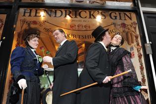 Hendrick's Gin: ran a 'Refined Courtship Clinic' in Covent Garden