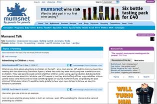 Mumsnet: MP taken to task over post concerning the ASA