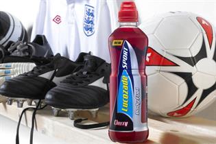 Lucozade: renews partnership with the FA for a further four years