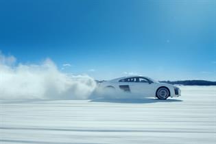 Audi: 'Snow' campaign promoting R8 model