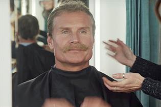 Aviva: David Coulthard dons disguise