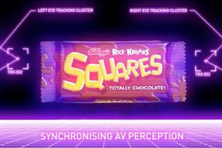 Kellogg's Rice Krispies Squares campaign for totally chocolatey squares