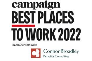 Campaign Best Places to Work 2022 in association with Connor Broadley logo