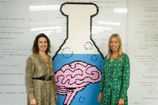 Brainlabs UK chief executive Jo Lyall (left) and chief people officer Jenny Healy