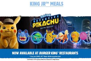 Burger King: Pokemon Detective Pikachu toy promotion