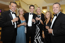Aston Villa launches its Holte Suite with a glitzy ball