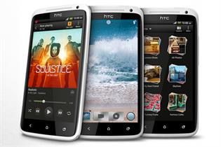 HTC One: teams up with The Independent