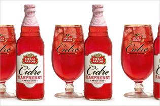Stella Artois: introduces raspberry flavoured Cidre