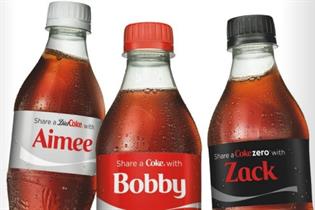 Share a Coke: Coca-Cola was deemed the most successful brand at social media marketing by an IAB study