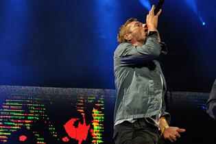 Coldplay: wins PPL Most Played UK Artist on Commercial Radio (picture credit: Mark Runyon*) 