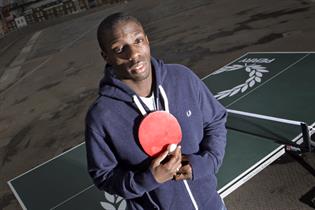 Darius Knight: Olympic table tennis hopeful is sponsored by Fred Perry