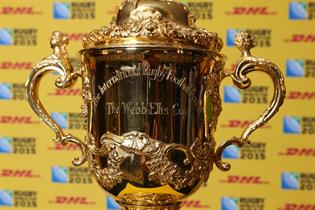 DHL: taking the Webb Ellis Cup on tour this year