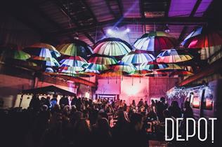 Depot's 24,000 sq ft space can be used for pop-up events, food, drink and music
