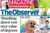 The Observer: cut backs planned