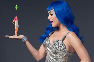 Katy Perry: stars in latest marketing activity for The Sims franchise