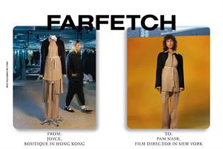 Farfetch: global brand campaign featured sellers and buyers 