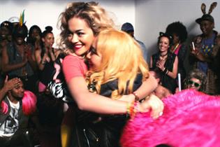 MasterCard: Rita Ora and fan feature in pop video ad shown during The Brits 